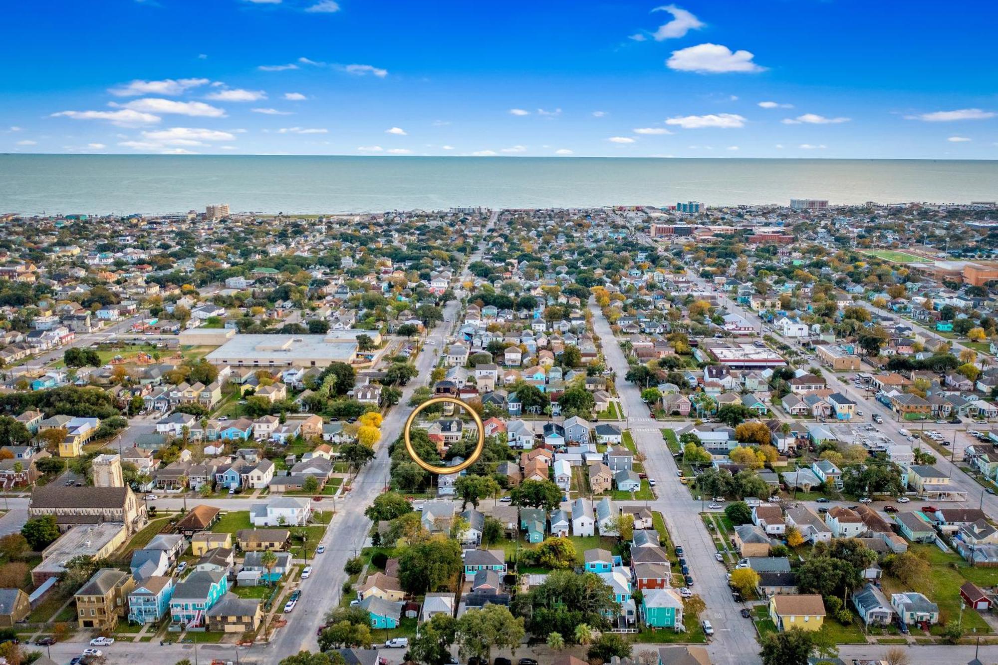 Historic 1871 Coastal Breeze With Heated Pool - Restoring Galveston Villa Eksteriør billede