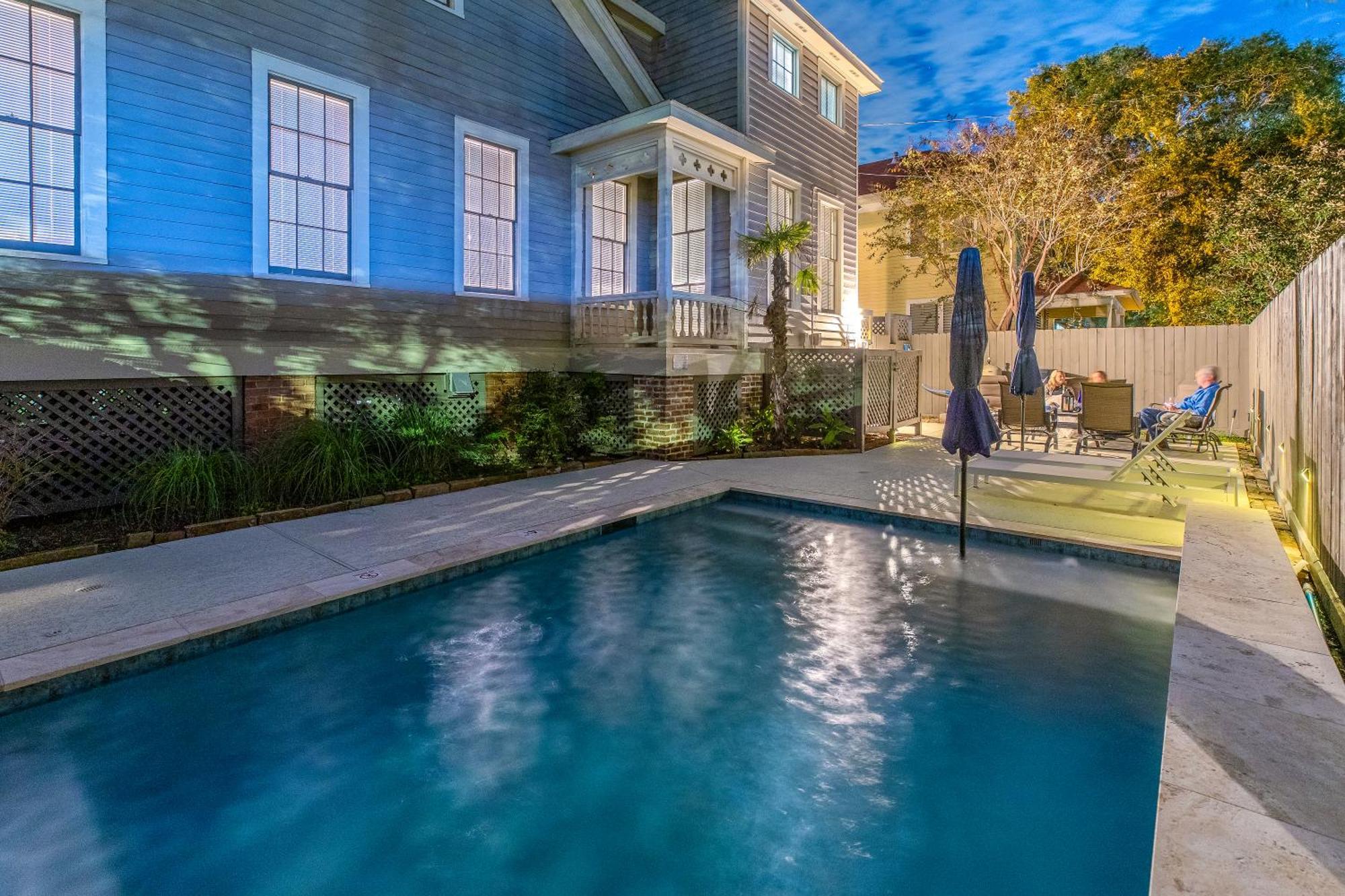 Historic 1871 Coastal Breeze With Heated Pool - Restoring Galveston Villa Eksteriør billede